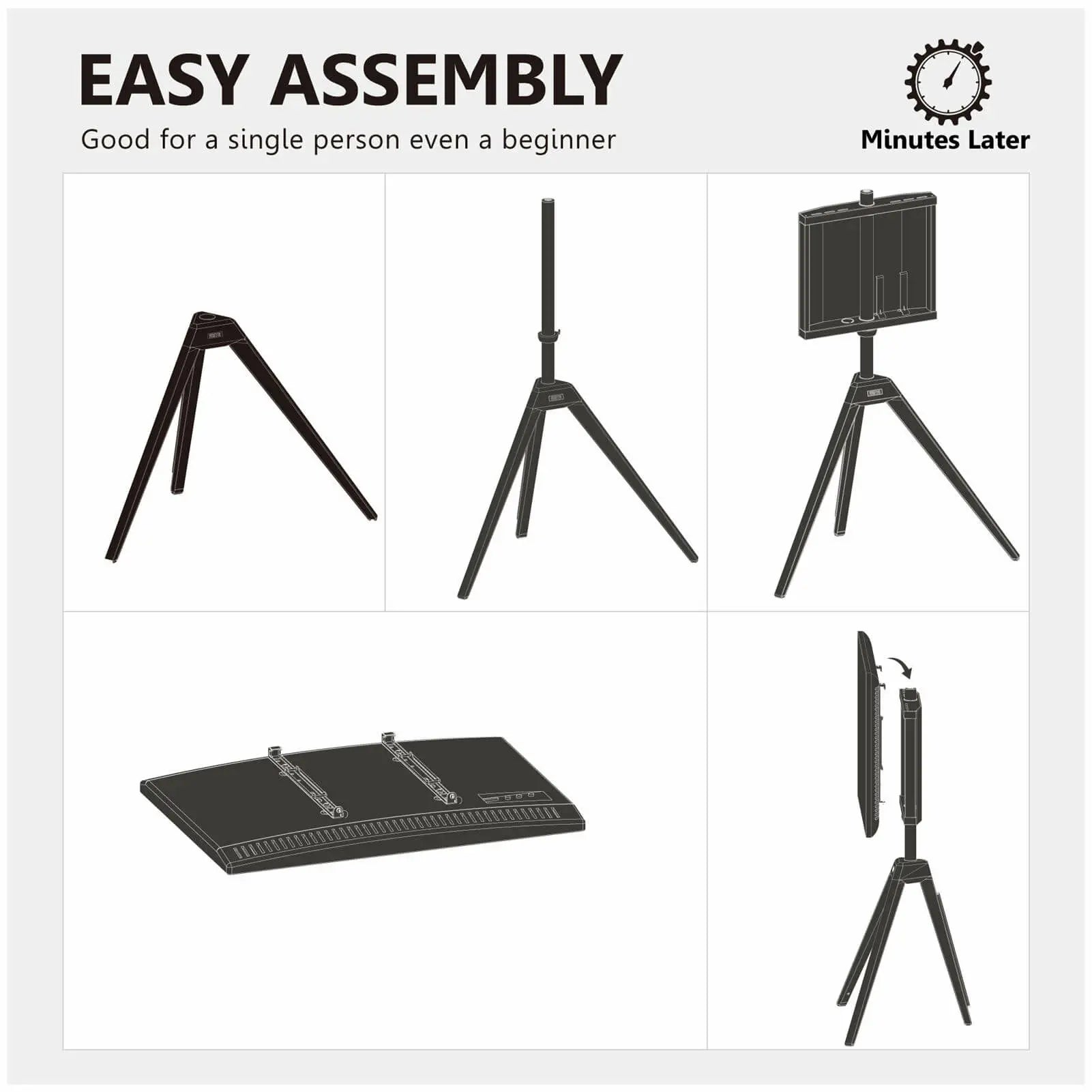 best tv easel